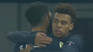 گل اول پاری سن ژرمن به متز (دزیره دوئه)