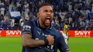 گل اول الهلال به الاتحاد (مالکوم)