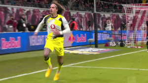 گل دوم دورتموند به لایپزیش (سیلوا)