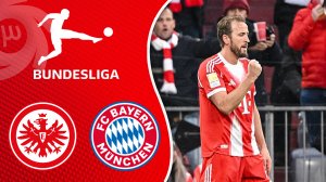 خلاصه بازی بایرن مونیخ 3 - آینتراخت فرانکفورت 2