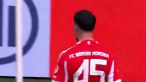 گل اول بایرن مونیخ به آینتراخت فرانکفورت (پاولوویچ)