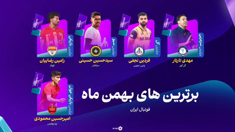 این شما و این معرفی (ترین‌) های ماه فوتبال ایران