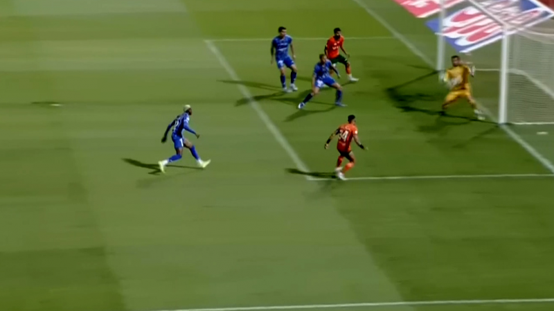 واکنش زیبای آدان مقابل مس رفسنجان 