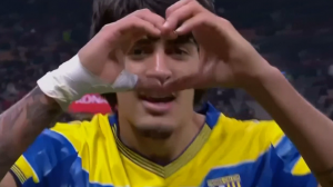 گل اول پارما به آث میلان (ترویلو)