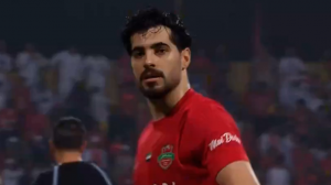 گلزنی عزت‌اللهی در دیدار شباب الاهلی مقابل الوصل