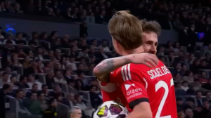 گل اول بنفیکا به رئال مادرید توسط سیلوا