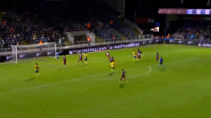 گلزنی الهیار صیادمنش برای تیم وسترلو بلژیک