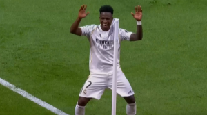 گل دوم رئال مادرید به بنفیکا توسط وینیسیوس 