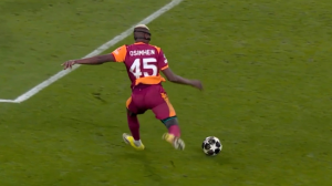 گل اول گالاتاسرای به یوونتوس (اوسیمن)