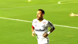 گلزنی نیمار؛ گل اول سانتوس به واسکو دا گاما