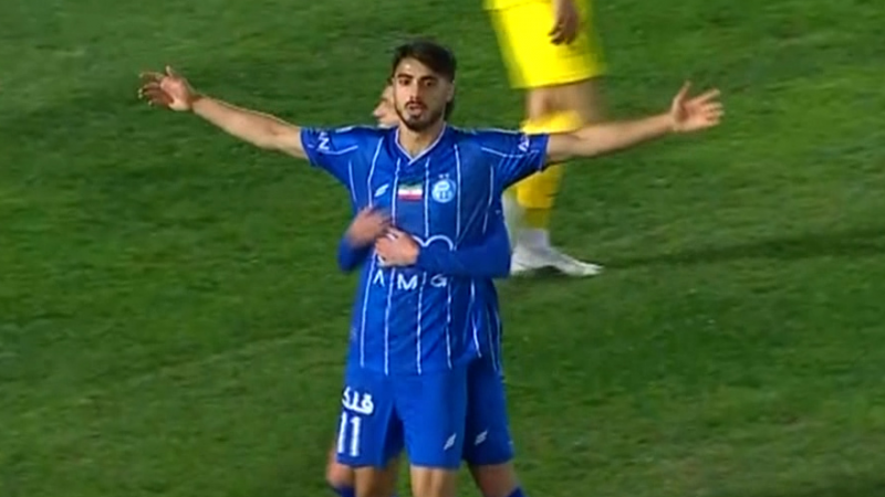 گل اول استقلال به فجرسپاسی توسط سحرخیزان