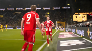 گل دوم بایرن مونیخ به دورتموند (هری کین)