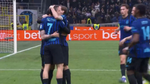 گل دوم اینتر به جنوا (چالهان اوغلو)