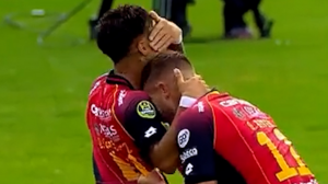 گل تماشایی از دیوید گونزالس در لیگ اکوادور