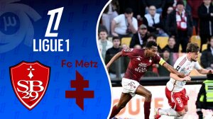 خلاصه بازی متز 0 - برست 1