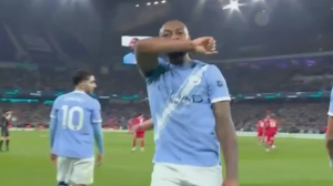 گل اول منچسترسیتی به ناتینگهام توسط سمنیو