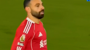 گل اول لیورپول به ولورهمپتون (صلاح)