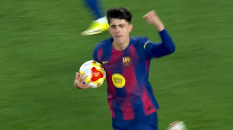 دبل برنال؛ گل سوم بارسلونا به اتلتیکومادرید