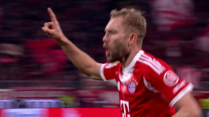 گل دوم بایرن مونیخ به مونشن گلادباخ توسط لایمر