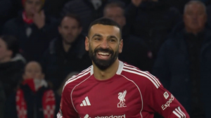 گل دوم لیورپول به ولورهمپتون توسط صلاح