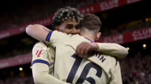 حرکت تماشایی یامال؛ گل اول بارسلونا به بیلبائو