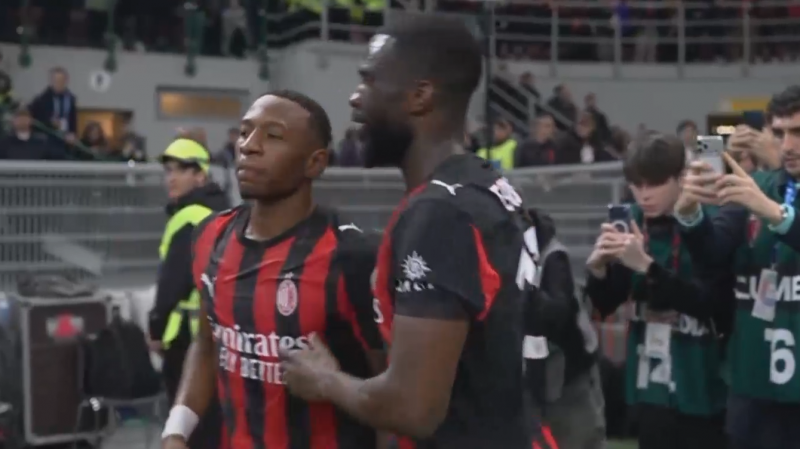 گل اول میلان به اینتر توسط استوپینیان