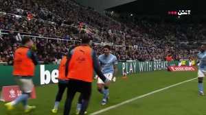 گل دوم منچسترسیتی به نیوکسل توسط مرموش 