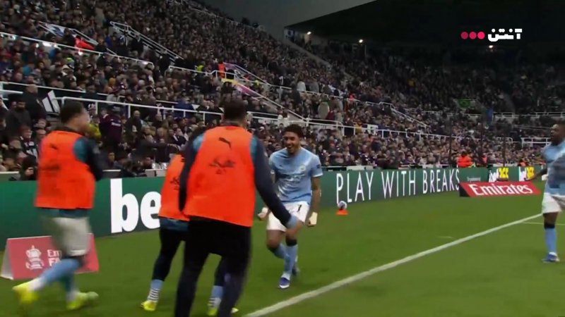 گل دوم منچسترسیتی به نیوکسل توسط مرموش 