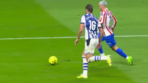 پاس گل استثنایی گریزمان مقابل سوسیداد