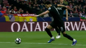 گل دوم تاتنهام به اتلتیکومادرید توسط سولانکه