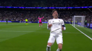 پاس گل کورتوا؛ گل اول رئال به سیتی (والورده)