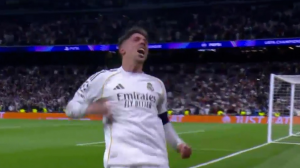 هت‌تریک والورده؛ گل سوم رئال مادرید به منچسترسیتی