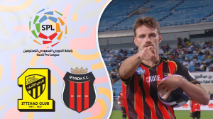 خلاصه بازی الریاض 3 - الاتحاد 1