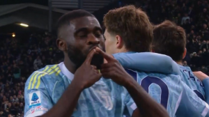 گل اول یوونتوس به اودینزه توسط بوگا 