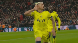 گل اول تاتنهام به لیورپول توسط ریچارلیسون