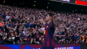 گل پنجم بارسلونا به سویا توسط کانسلو