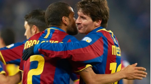 مسی و دنی آلوز ؛ شاهکار همکاری دو نفره!