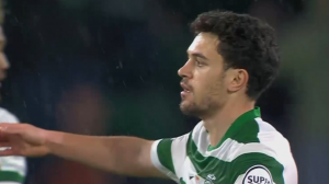 گل دوم اسپورتینگ به بوده توسط گونچالوس