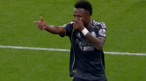 گل دوم رئال مادرید به منچسترسیتی توسط وینیسیوس