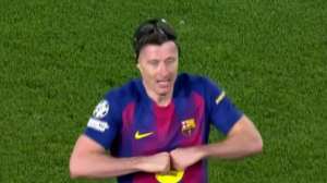 دبل لواندوفسکی؛ گل ششم بارسلونا به نیوکسل