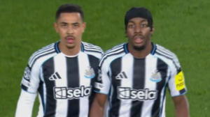 گل اول نیوکسل به بارسلونا توسط الانگا