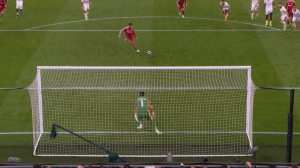 پنالتی از دست رفته صلاح مقابل گالاتاسرای