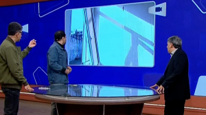 آسیب‌های وارده به ساختمان مرکز ملی تنیس طی جنگ رمضان