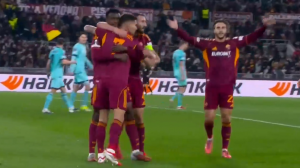 گل اول آاس رم به بولونیا توسط ایوان اندیکا