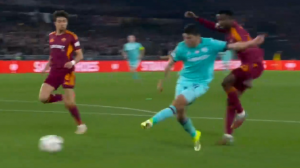 گل چهارم بولونیا به آاس رم توسط کامبیاقی