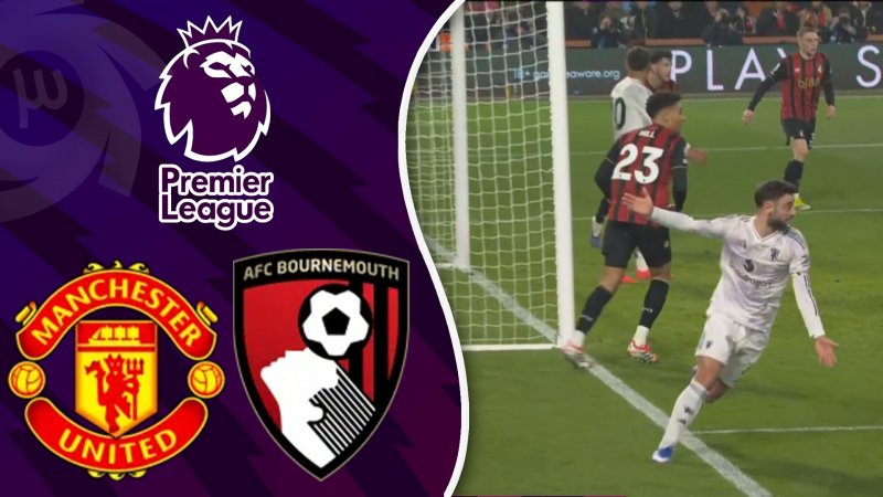 خلاصه بازی بورنموث 2 - منچستریونایتد 2