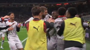 گل سوم میلان به تورینو توسط فوفانا