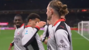 گل دوم میلان به تورینو توسط رابیو