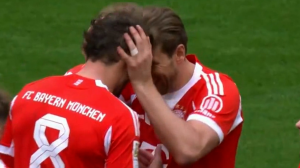 گل سوم بایرن مونیخ به یونیون برلین (هری کین)