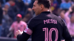 گلزنی لیونل مسی مقابل نیویورک سیتی